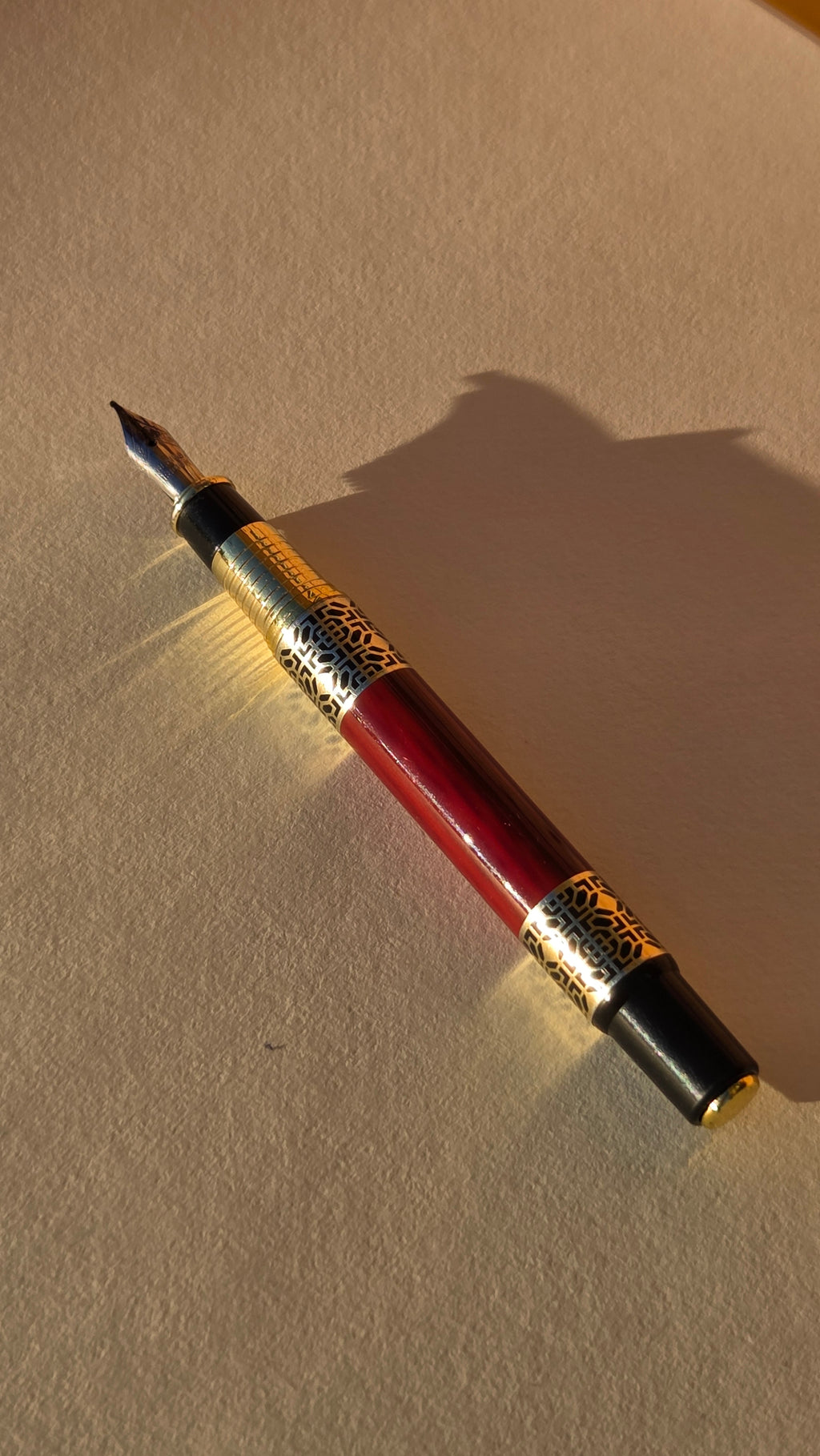 Vervia Retro Metal Fountain Pen + Replaceable 20 ink calibers