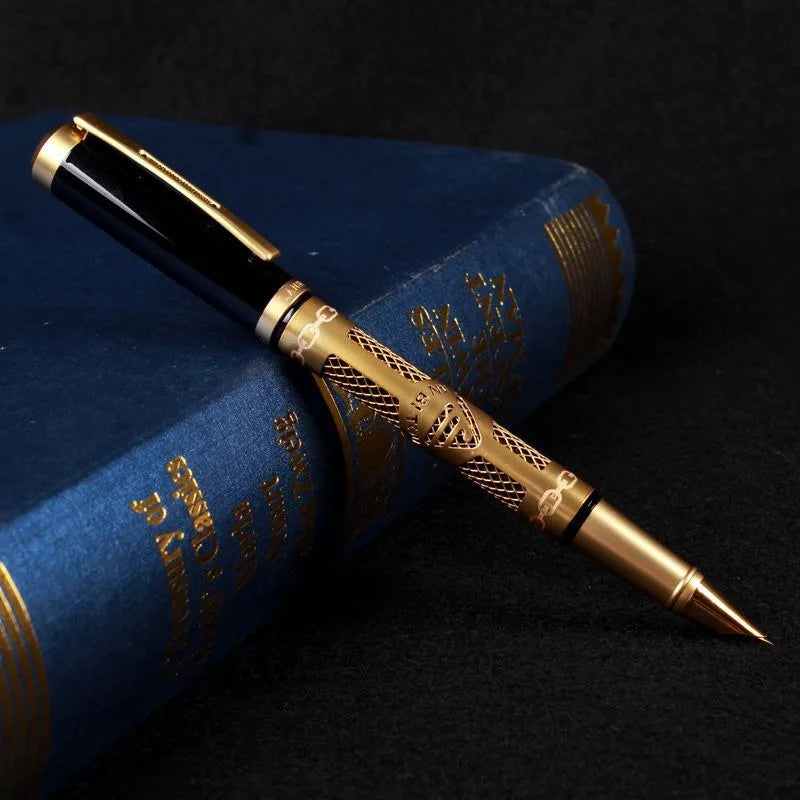 Vervia Retro Metal Fountain Pen Replaceable Ink