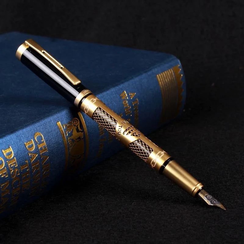 Vervia Retro Metal Fountain Pen Replaceable Ink