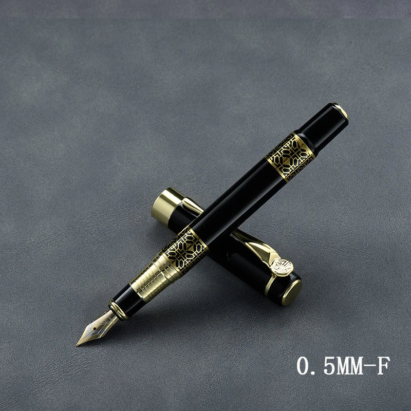 Vervia Retro Metal Fountain Pen Replaceable Ink