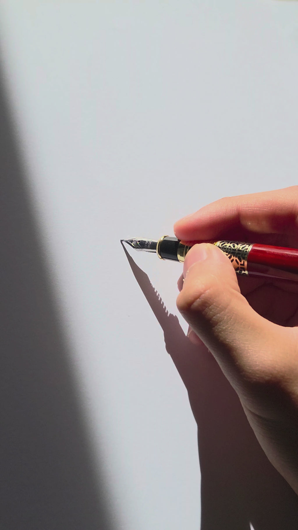 Vervia Retro Metal Fountain Pen + Replaceable 20 ink calibers